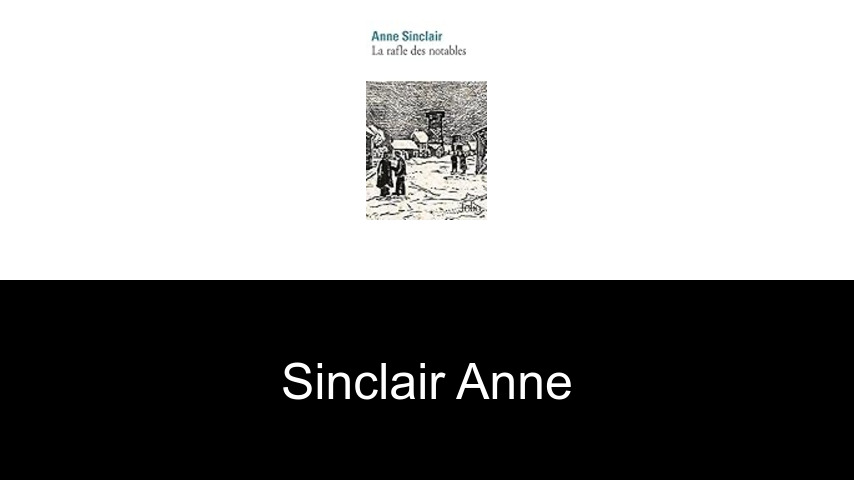 livres de Sinclair Anne