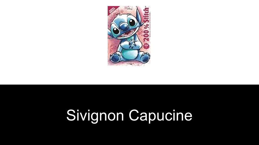 livres de Sivignon Capucine
