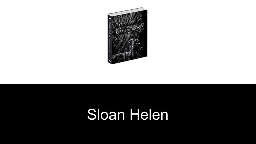 livres de Sloan Helen