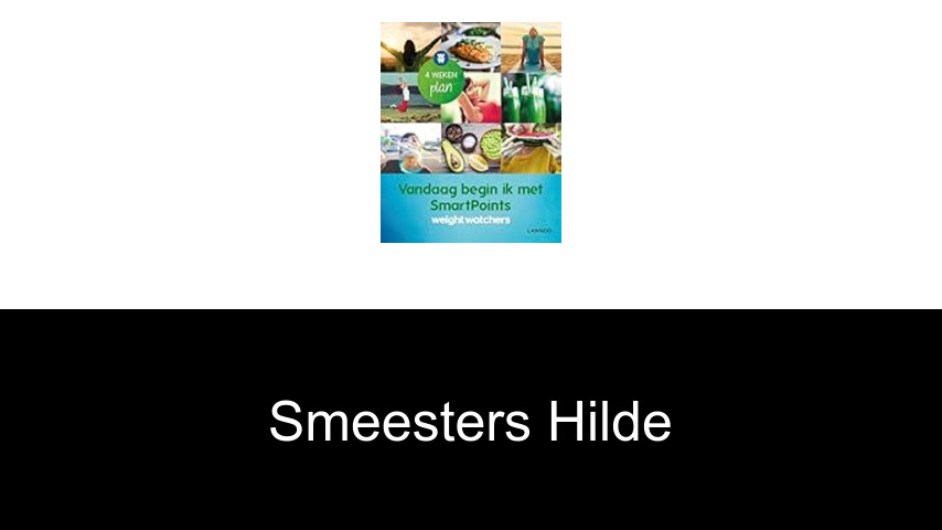 livres de Smeesters Hilde