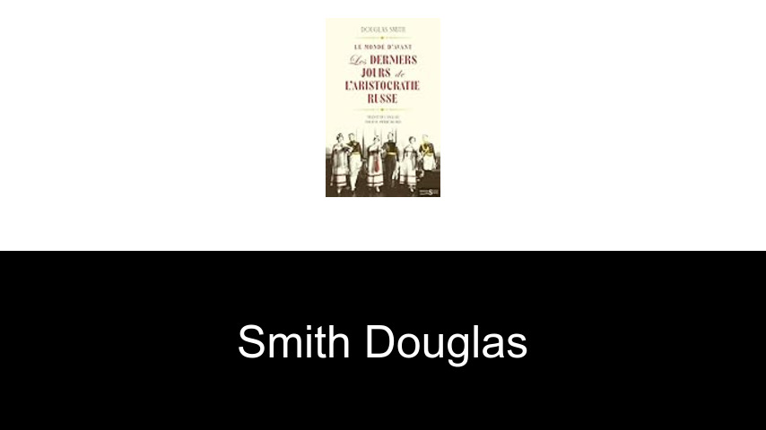 livres de Smith Douglas