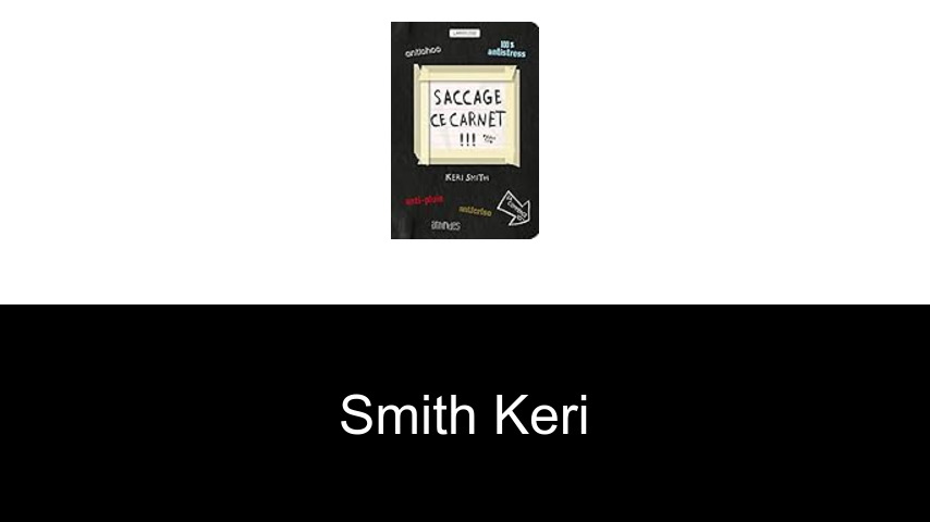 livres de Smith Keri