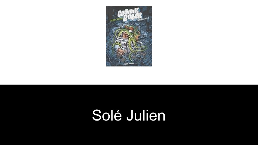 livres de Solé Julien