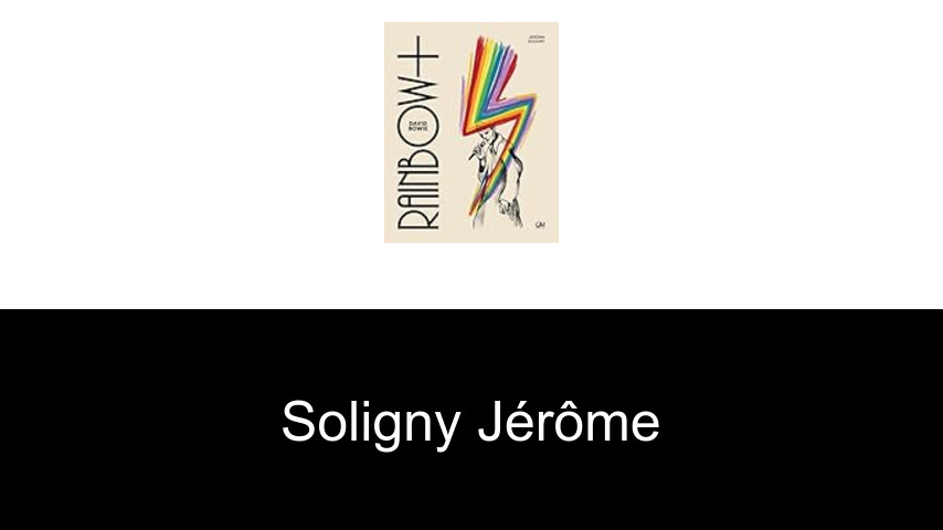 livres de Soligny Jérôme