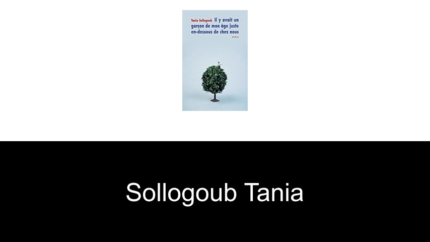 livres de Sollogoub Tania