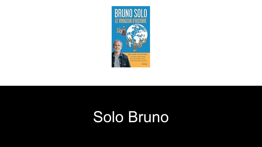 livres de Solo Bruno