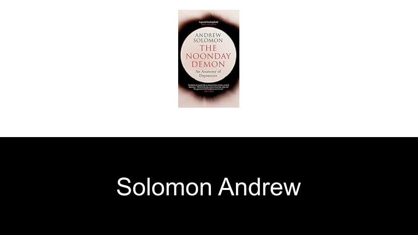 livres de Solomon Andrew