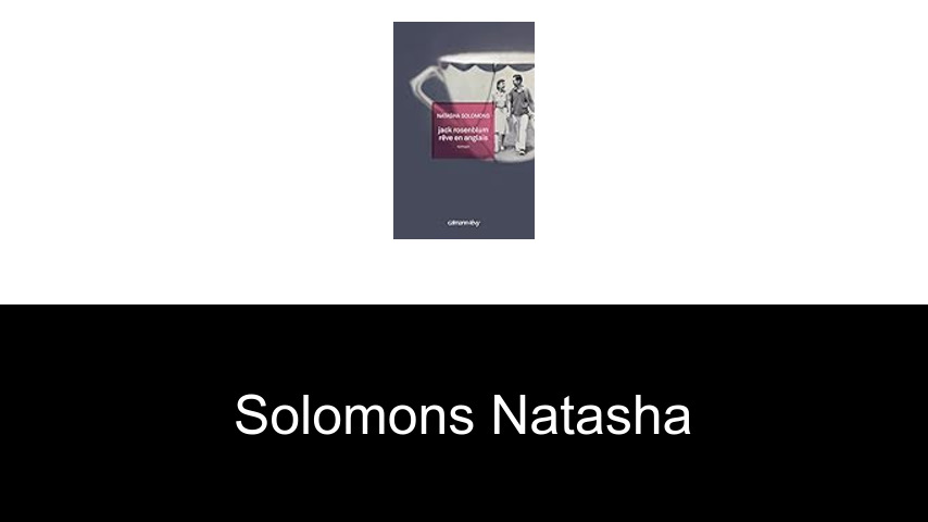 livres de Solomons Natasha