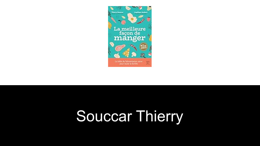 livres de Souccar Thierry
