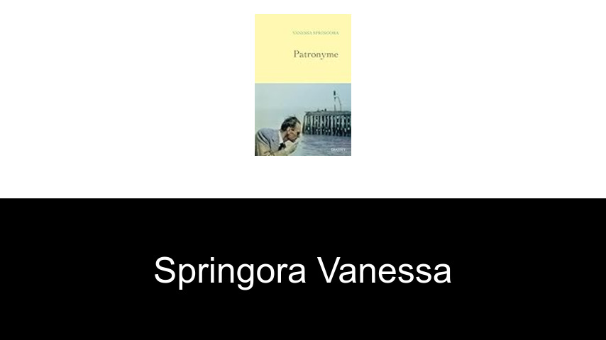 livres de Springora Vanessa