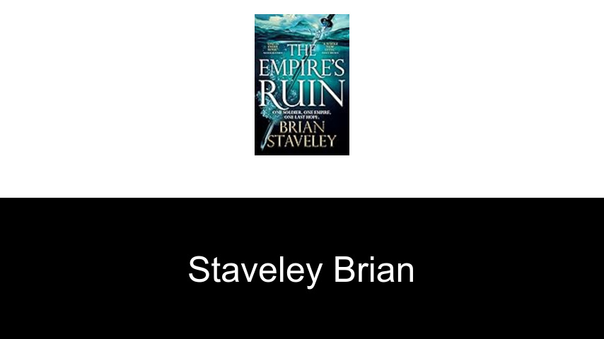 livres de Staveley Brian
