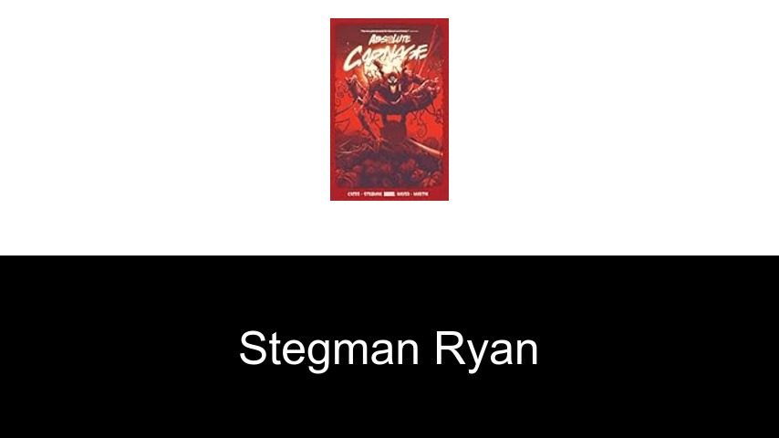 livres de Stegman Ryan