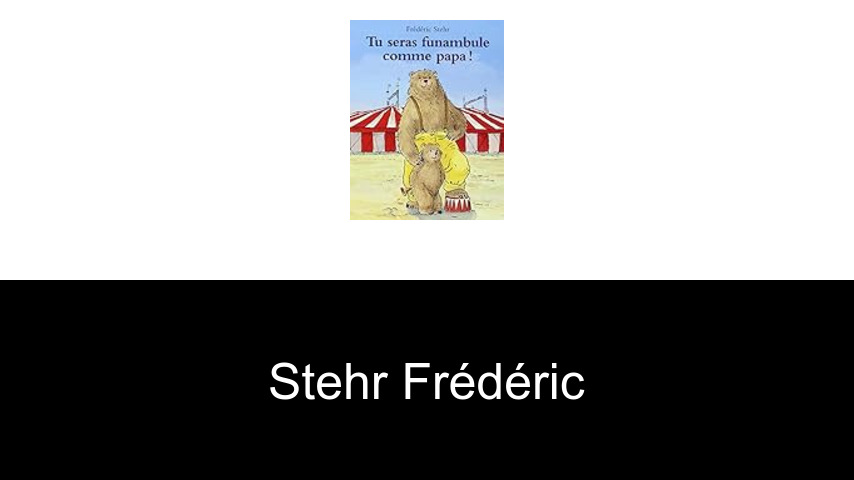 livres de STEHR FRÉDÉRIC