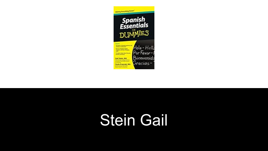 livres de Stein Gail