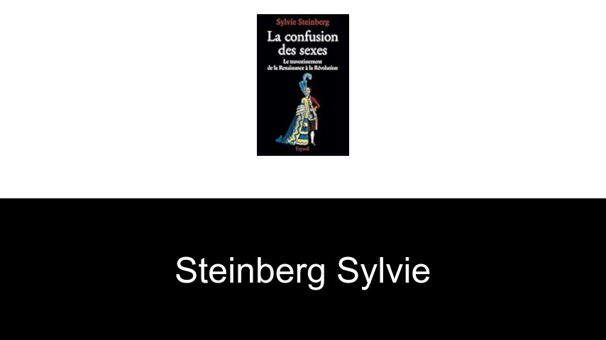 livres de Steinberg Sylvie