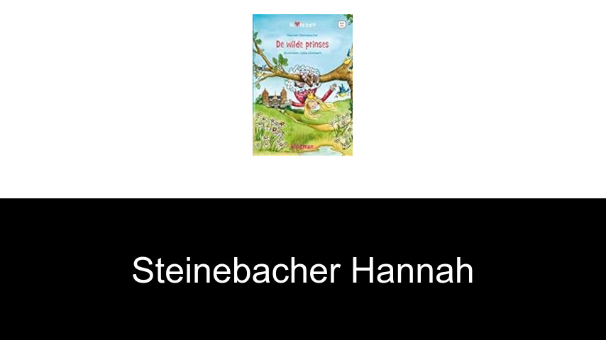 livres de Steinebacher Hannah