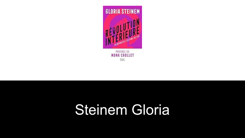 livres de Steinem Gloria