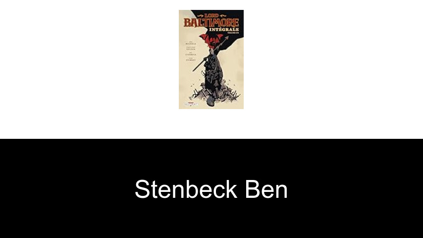 livres de Stenbeck Ben