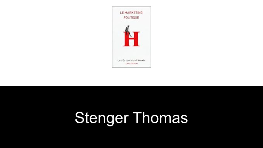 livres de Stenger Thomas