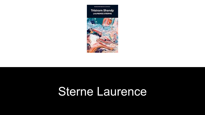 livres de Sterne Laurence