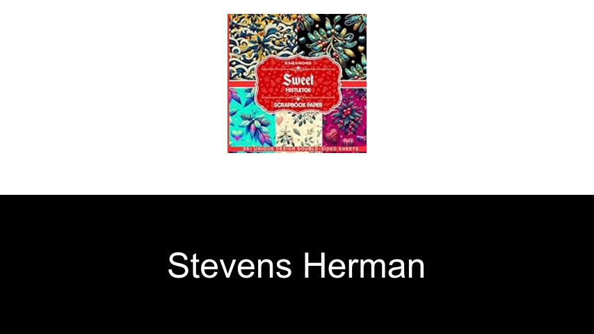 livres de Stevens Herman