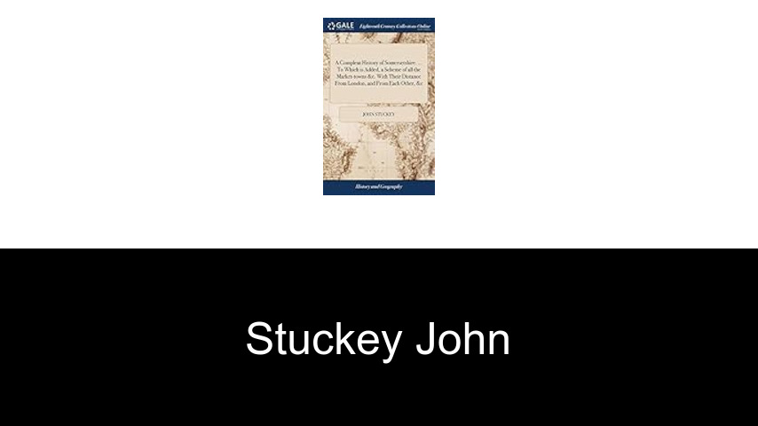 livres de Stuckey John