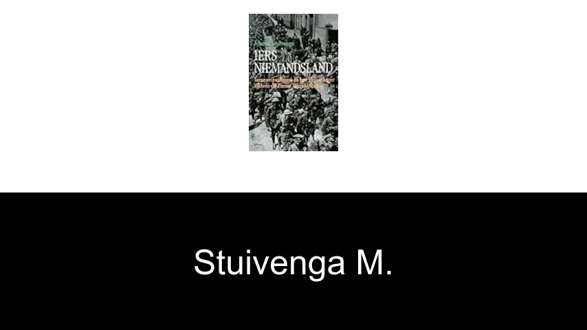 livres de Stuivenga M.