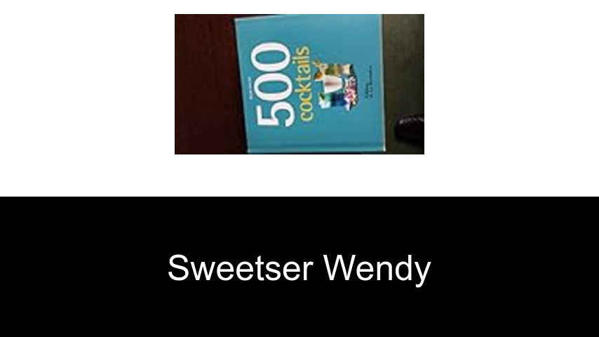 livres de Sweetser Wendy