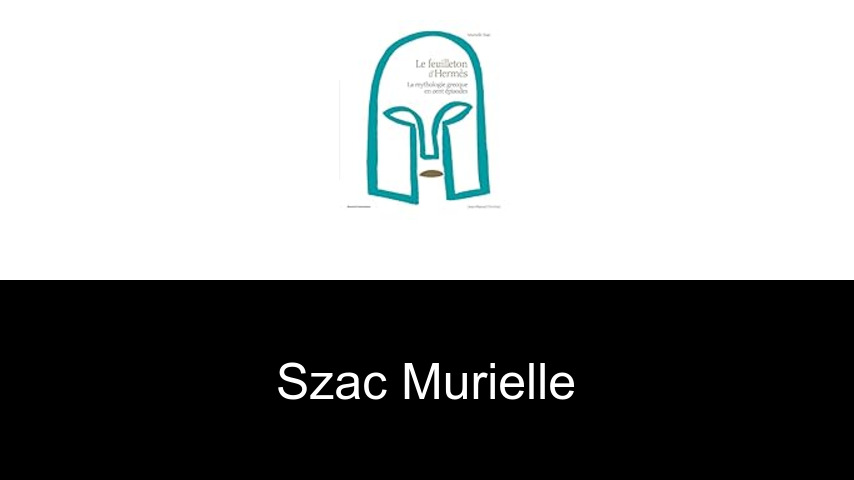 livres de Szac Murielle