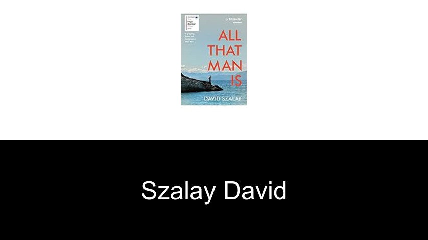 livres de Szalay David