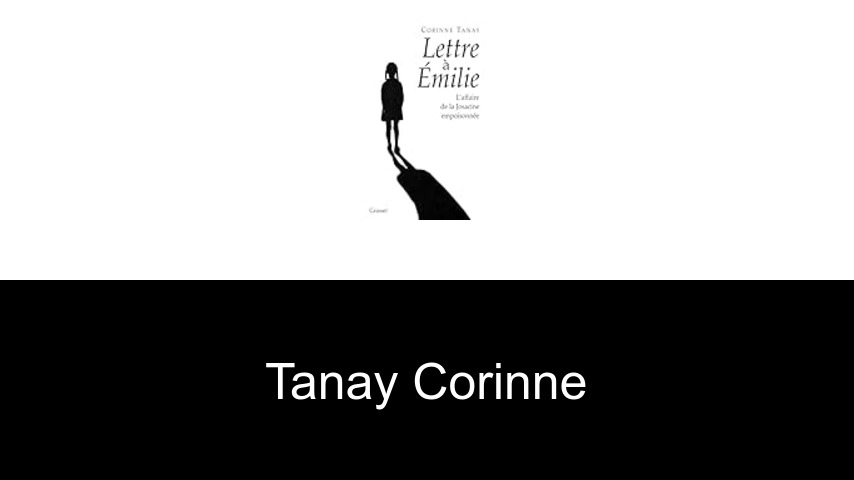 livres de Tanay Corinne