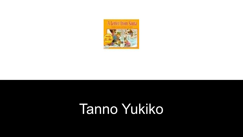 livres de Tanno Yukiko