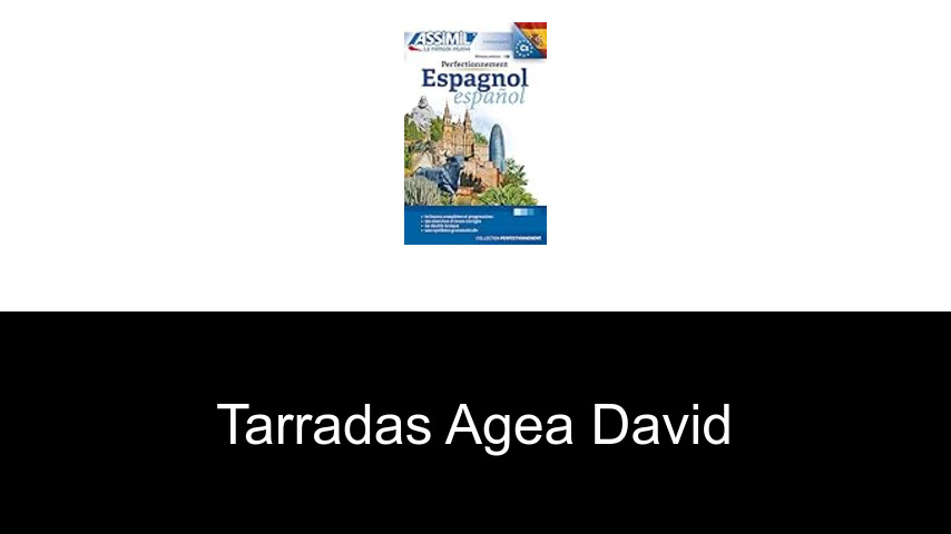 livres de Tarradas Agea David