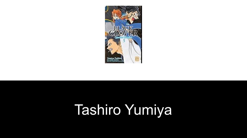 livres de Tashiro Yumiya