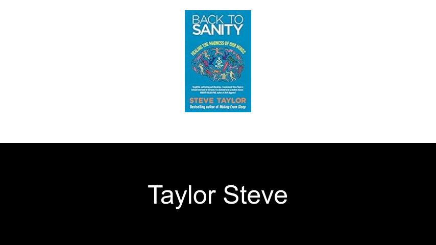 livres de Taylor Steve