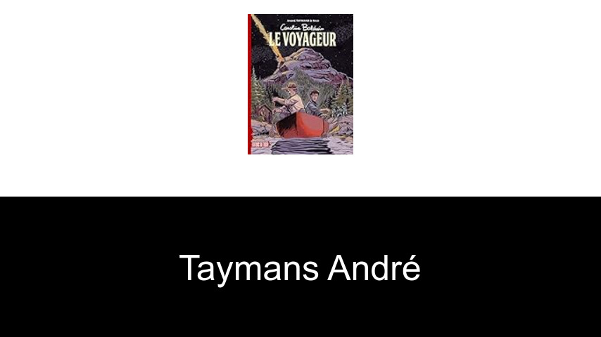 livres de Taymans André