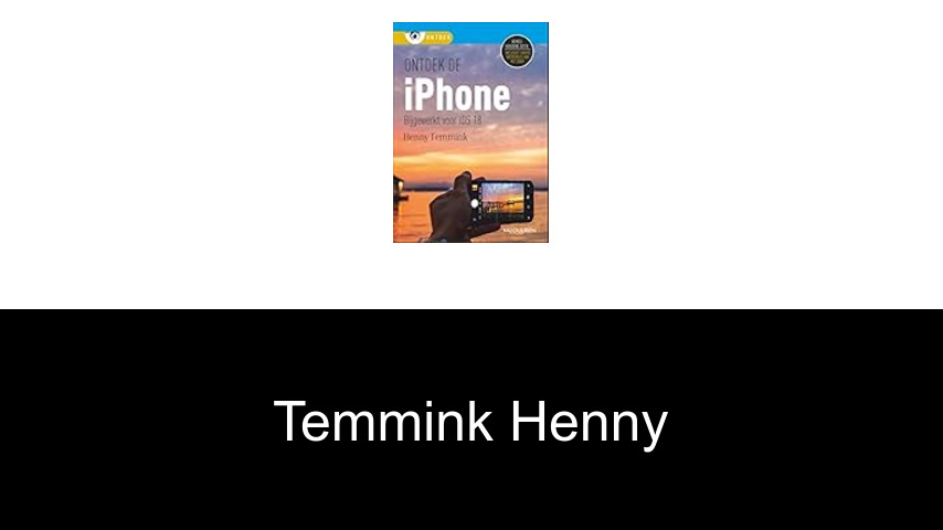 livres de Temmink Henny