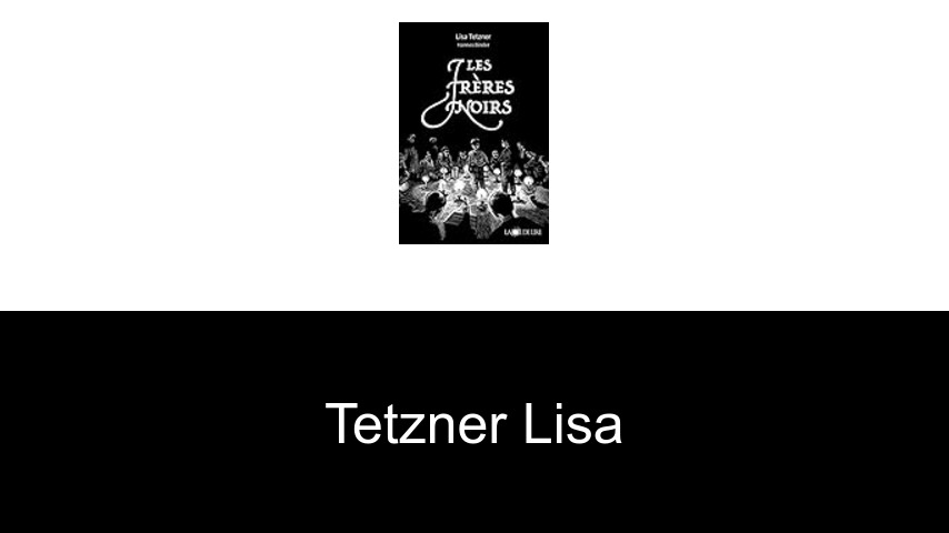 livres de TETZNER Lisa