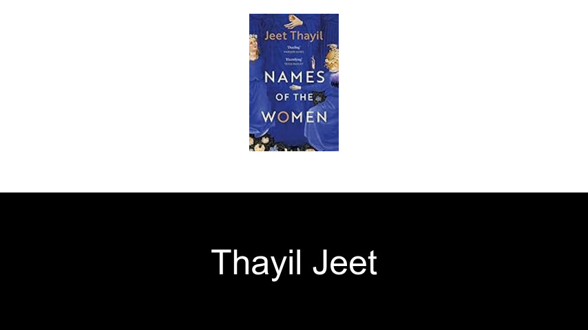 livres de Thayil Jeet