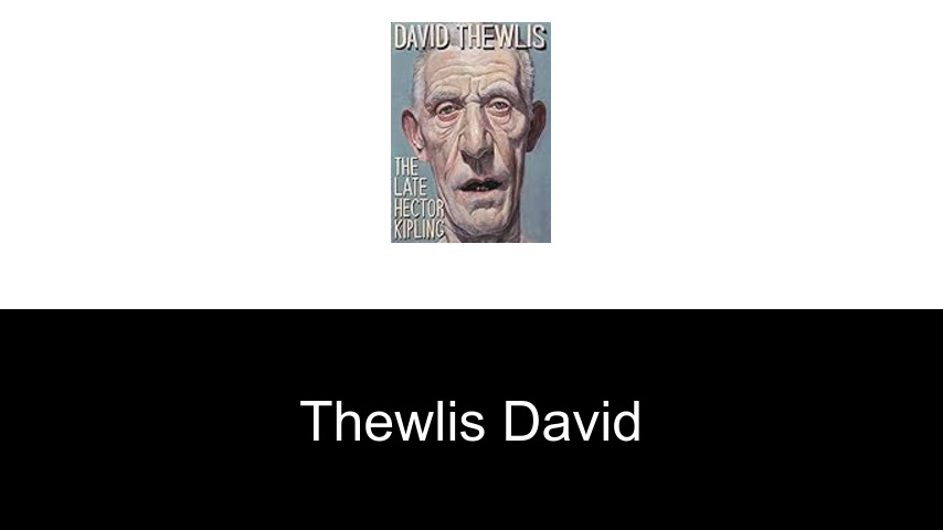 livres de Thewlis David