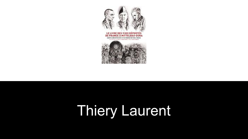 livres de Thiery Laurent