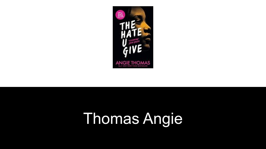 livres de Thomas Angie