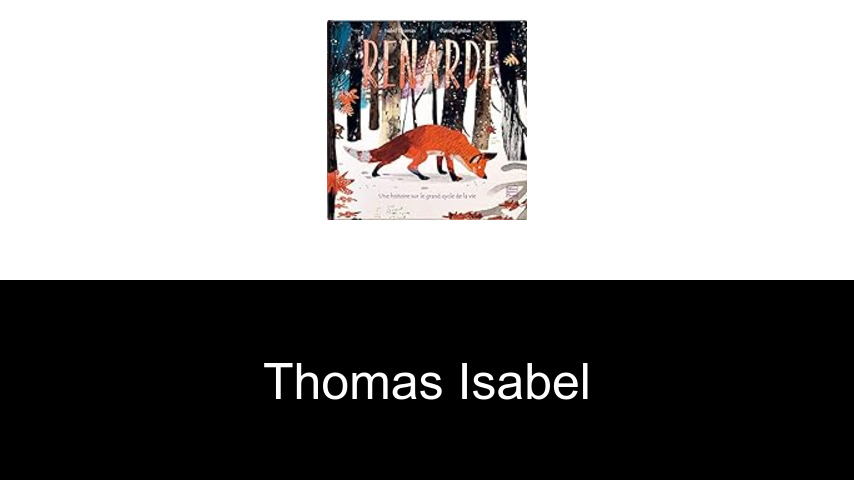livres de Thomas Isabel