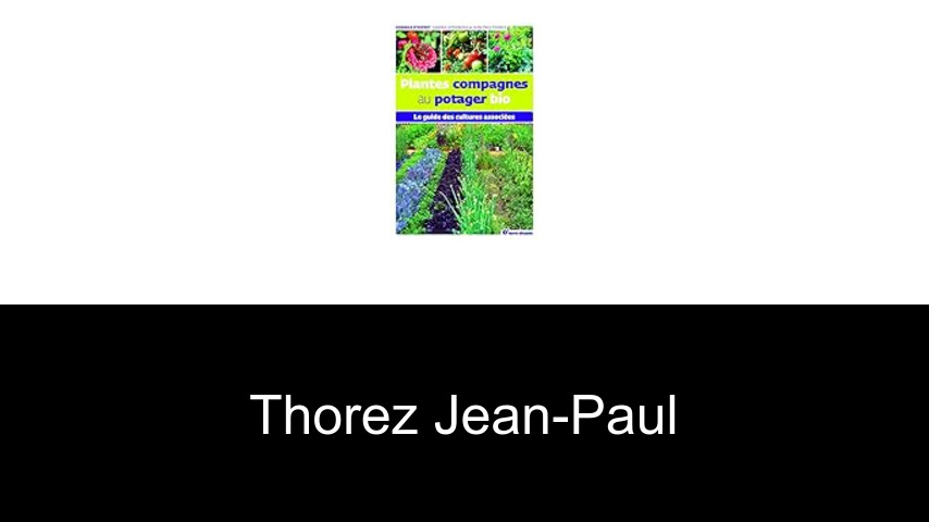 livres de Thorez Jean-Paul