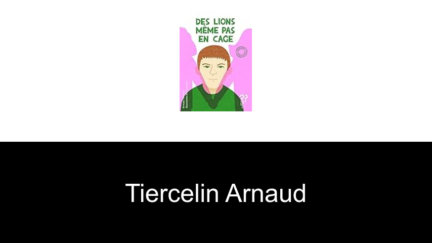 livres de Tiercelin Arnaud