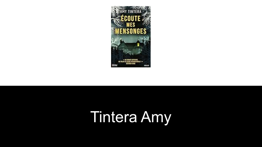 livres de Tintera Amy
