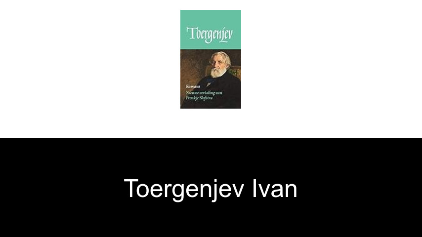 livres de Toergenjev Ivan