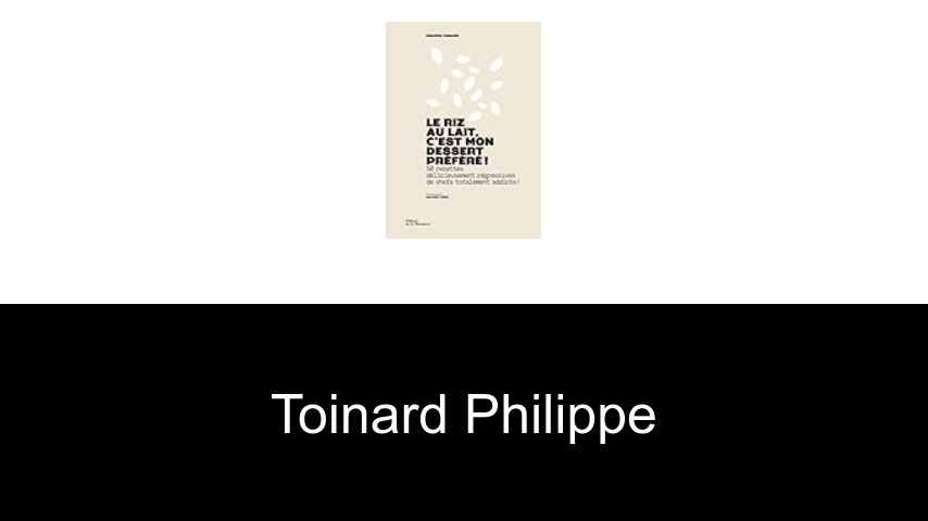 livres de Toinard Philippe