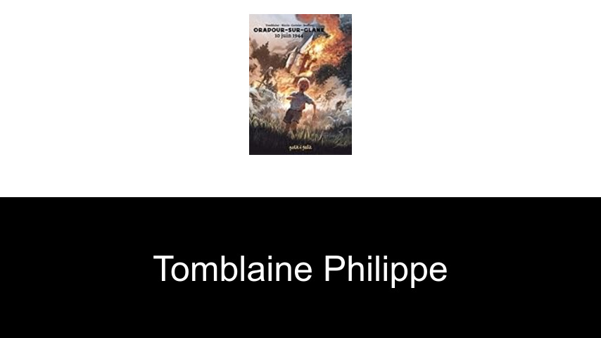 livres de Tomblaine Philippe