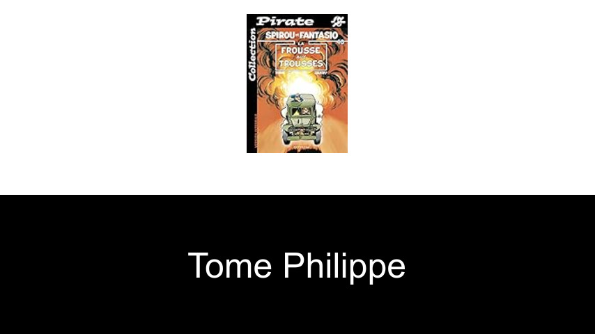 livres de Tome Philippe